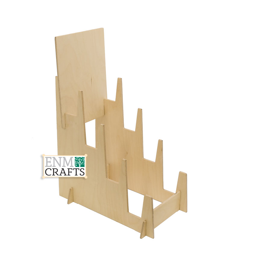 Wooden Card Racks - Art Prints Display Holder, Display Rack for Craft Trade  Shows - SKU: 821